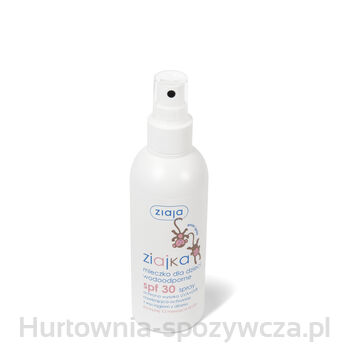 Ziajka Mleczko Wodoodporne Spf 30 Spray 170 Ml