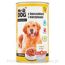 Karma Pies Mr Dog Kurczak Warzywa 1,25 Kg