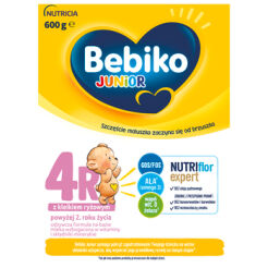 Bebiko Junior 4R Nutriflor Expert Mleko Z Kleikiem Ryżowym Dla Dzieci Powyżej 2. Roku Życia 600 G