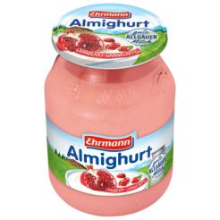 Ehrmann Almighurt Żurawina - Granat, Owoce Cytrusowe - Chia Mix 500 G