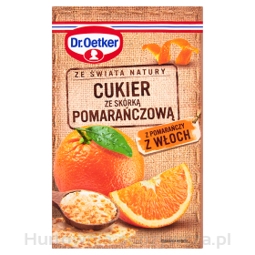 Dr. Oetker Ze Świata Natury Cukier Ze Skórką Pomarańczową 15 G