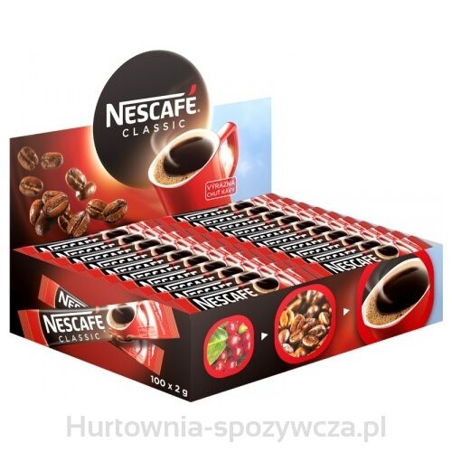 Nescafe Classic Kawa  2Gx100Szt