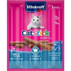 Vitakraft Cat Stick Mini 3 Szt. Flądra/Omega 3 Dla Kota