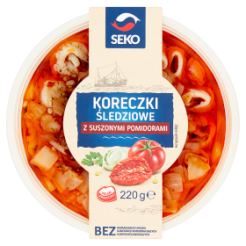 Koreczki Śledziowe Z Suszonymi Pomidorami 220 G Seko