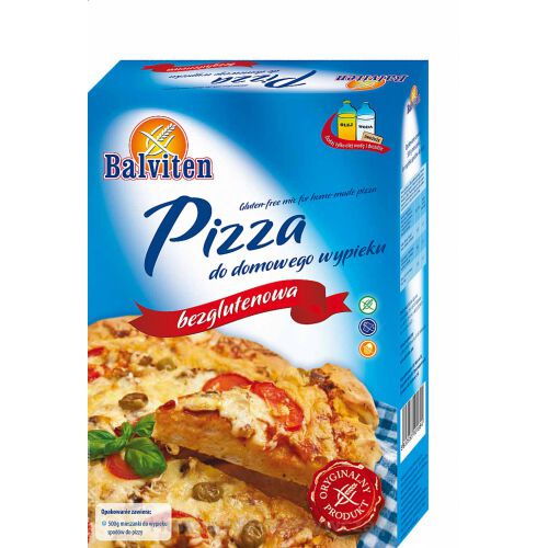 Balviten Pizza Mix Do Domowego Wypieku 500G.Produkt Bezglutenowy