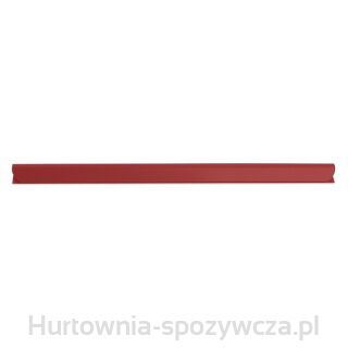Listwa Zaciskająca Donau, Pvc, A4, 6Mm, Do 60 Kartek, Czerwona