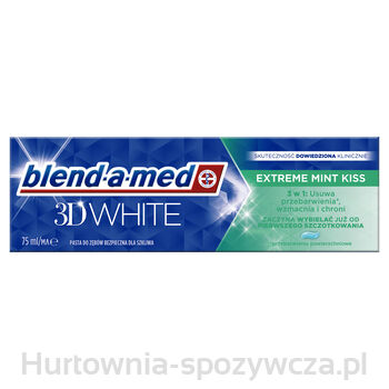 Blend-A-Med 3D White Extreme Mint Kiss Pasta Do Zębów 75 Ml