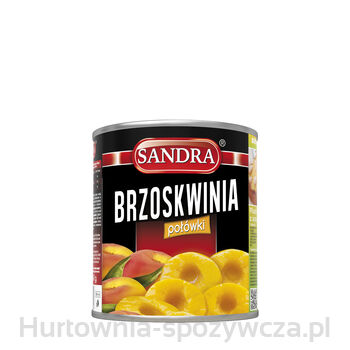 Brzoskwinie Połówki Sandra 2600G