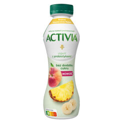 Activia Drink Ananas-Brzoskwinia-Banan 270G