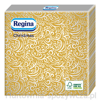 Regina Serwetki Christmas 3-Warstwowe 15 Sztuk 33X33Cm