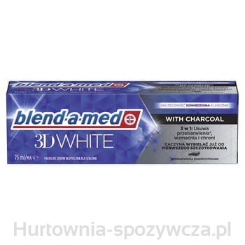 Blend-A-Med 3D White With Charcoal Pasta Do Zębów 75 Ml