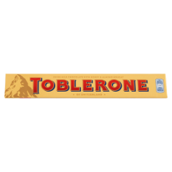 Toblerone Szwajcarska Czekolada Mleczna Z Nugatem Miodowo-Migdałowym 100 G