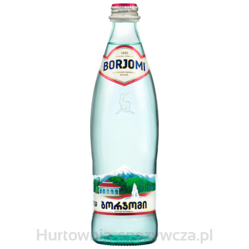 Borjomi Naturalna Woda Mineralna Gazowana 500 Ml
