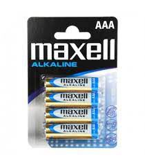 Bateria Maxell Alkaliczna Lr03, 4 Szt.