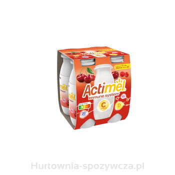 Actimel Czereśnia-Acerola Z Wit C 4X100G