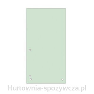 Przekładki Donau, Karton, 1/3 A4, 235X105Mm, 100Szt., Zielone