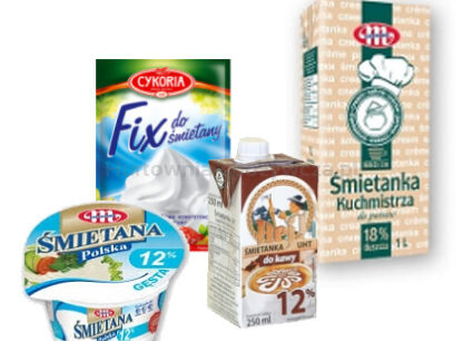 Śmietana, Śmietanka