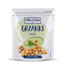 Groszek ptysiowy, grzanki