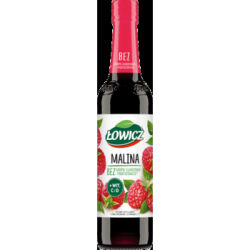 Łowicz Suplement diety Syrop o smaku malinowym 400 ml