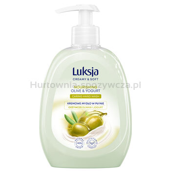 Luksja Mydło W Płynie Creamy Soft Kremowe Oliwka I Jogurt 500 Ml<br>(Data 30.11.2025)