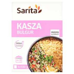 Kasza Bulgur Sarita 4*100 G Mw Dobry Wybór
