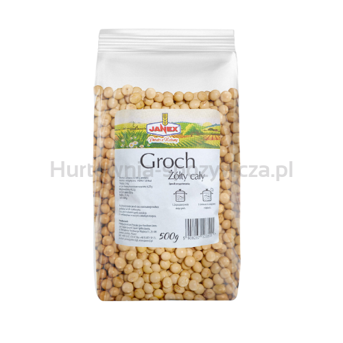 Janex Groch Żółty Cały 500G