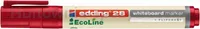 Edding Marker do tablic e-28  EcoLine, 1,5-3 mm, czerwony  - 2