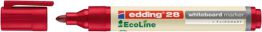Edding Marker do tablic e-28  EcoLine, 1,5-3 mm, czerwony 