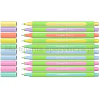 Cienkopis Schneider Line-Up Pastel, 0,4Mm, 10 Szt, Pudełko Z Zawieszką - Mix Kolorów - 2