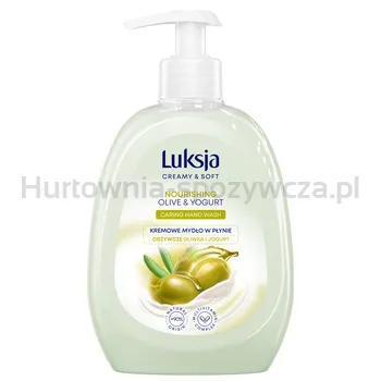 Luksja Creamy &Amp; Soft Kremowe Mydło W Płynie Oliwka I Jogurt 500 Ml