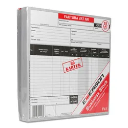 Faktura Vat, 1 Kopia, Format 3/4 A4