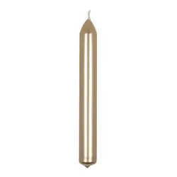 Świeca Stołowa Prosta Donau Home, Lakierowana, 20X170 Mm, 10 Szt., Złota