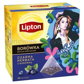 Lipton Piramidki Borówka 20tb