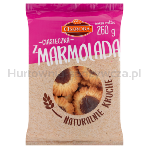Oskroba Ciasteczka Kruche Z Marmoladą 260G 