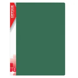 Office Products Teczka Ofertowa Pp, A4, 520Mikr., 10 Koszulek, Zielona 