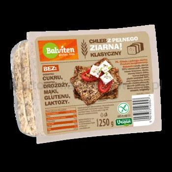 Balviten Chleb Pełne Ziarno 250G. Produkt Bezglutenowy