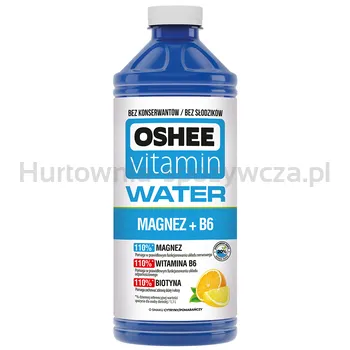 Oshee Vitamin Water Magnez+B6 1100ml KAUCJA (w tym +0,50 zł/szt. zwrotnej kaucji)