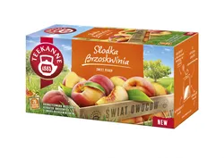 Teekanne Herbata World of Fruits, Słodka Brzoskwinia, 20 kopert