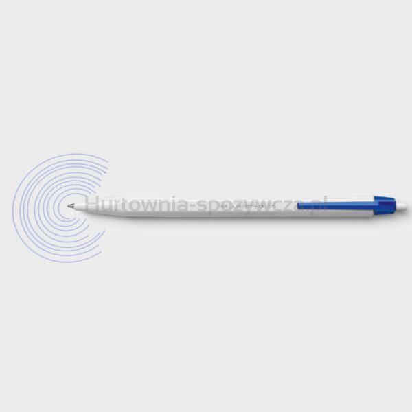 Długopis jednorazowy Caran d'Ache 825, 2szt., blister, niebieski - 4