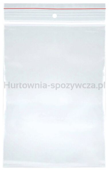 Torebka strunowa OFFICE PRODUCTS, LDPE, 80x180mm, 100szt., transparentna - 2