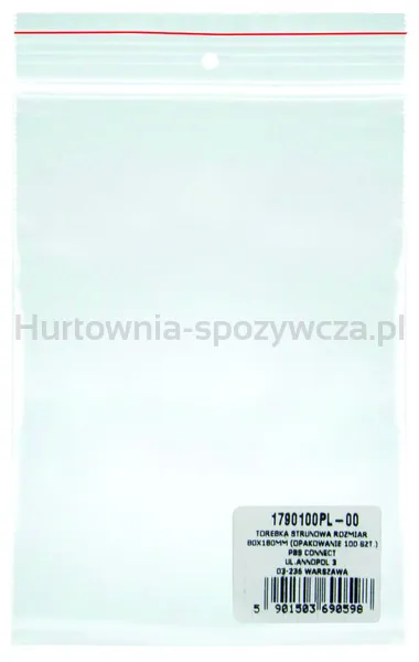 Torebka Strunowa Office Products, Ldpe, 80X180Mm, 100Szt., Transparentna