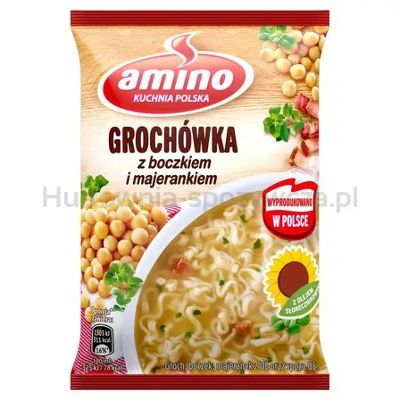 Amino Nudle grochowa 65g