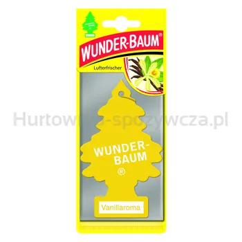 Odświeżacz Powietrza Choinka Zapachowa Wunderbaum Wanilia