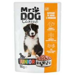 *Karma Pies Mr Dog Junior 100G Mw Dobry W