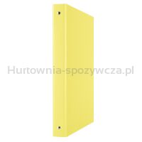 Segregator ringowy DONAU, PP, A4/4R/20mm, żółty