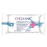 Cleanic Chusteczki Odświeżające Antibacterial 15 Sztuk