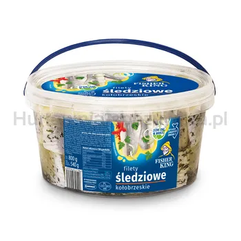 Fisherking Filety Śledziowe Kołobrzeskie 800G