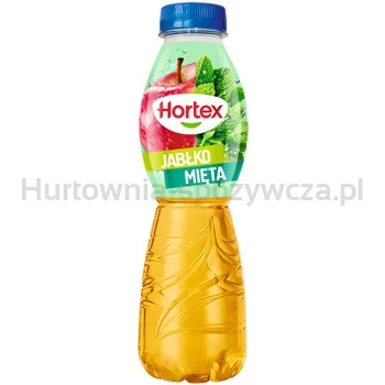 Hortex Napój jabłko mięta butelka aPet 500 ml kaucja (w tym +0,50 zł/szt. zwrotnej kaucji)