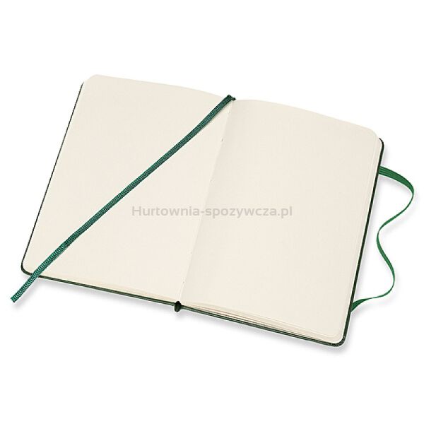 Notes MOLESKINE Classic P (9x14 cm), gładki, twarda oprawa, myrtle green, 192 strony, zielony - 4