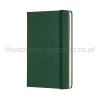 Notes MOLESKINE Classic P (9x14 cm), gładki, twarda oprawa, myrtle green, 192 strony, zielony - 2